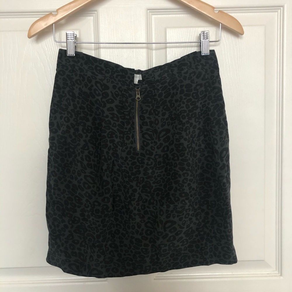 *NWT Madewell Cheetah Print Pencil Skirt Sz. 0